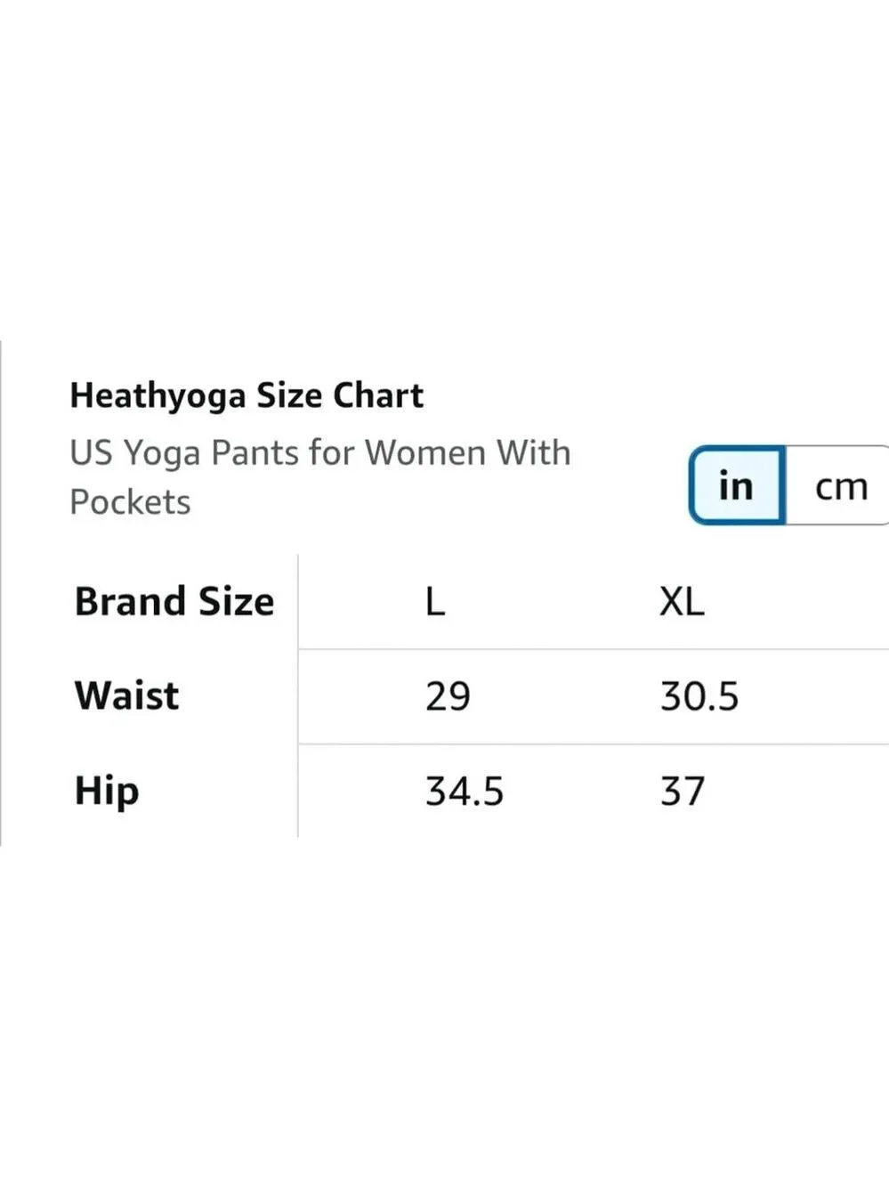 Women's Heathyoga Leggings, Size Large Grey